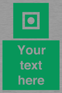 Custom sign safe condition Shipboard general alarm